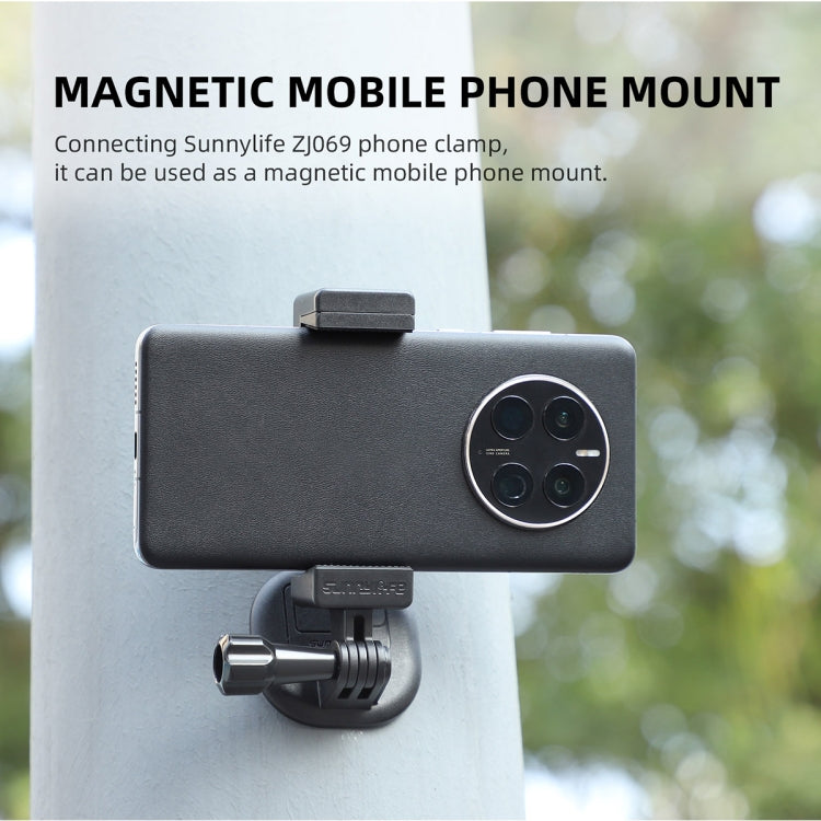 Sunnylife ZJ554 Magnetic Wearable Neck Phone Action Camera  Holder (Black) - HoMEdemic™ 