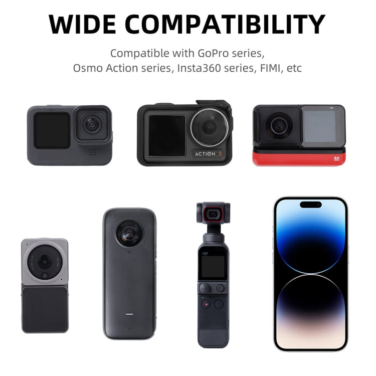 Sunnylife ZJ554 Magnetic Wearable Neck Phone Action Camera  Holder (Black) - HoMEdemic™ 