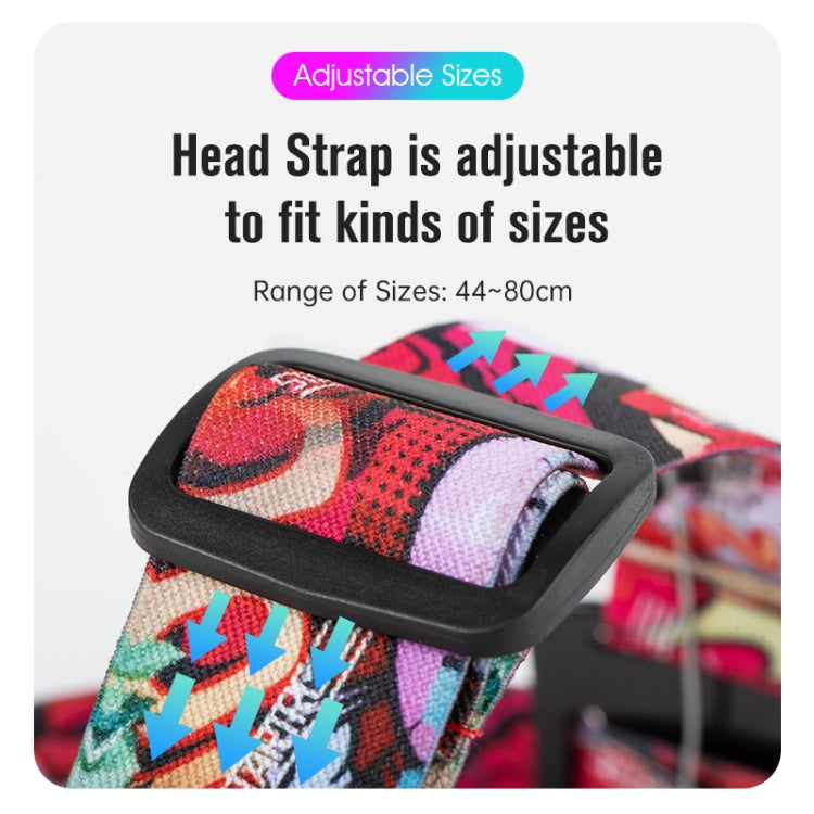STARTRC Adjustable Head Strap Vlog FPV POV Mount Belt for GoPro, Insta360, DJI Osmo Action and Other Action Cameras(Red) - HoMEdemic™ 