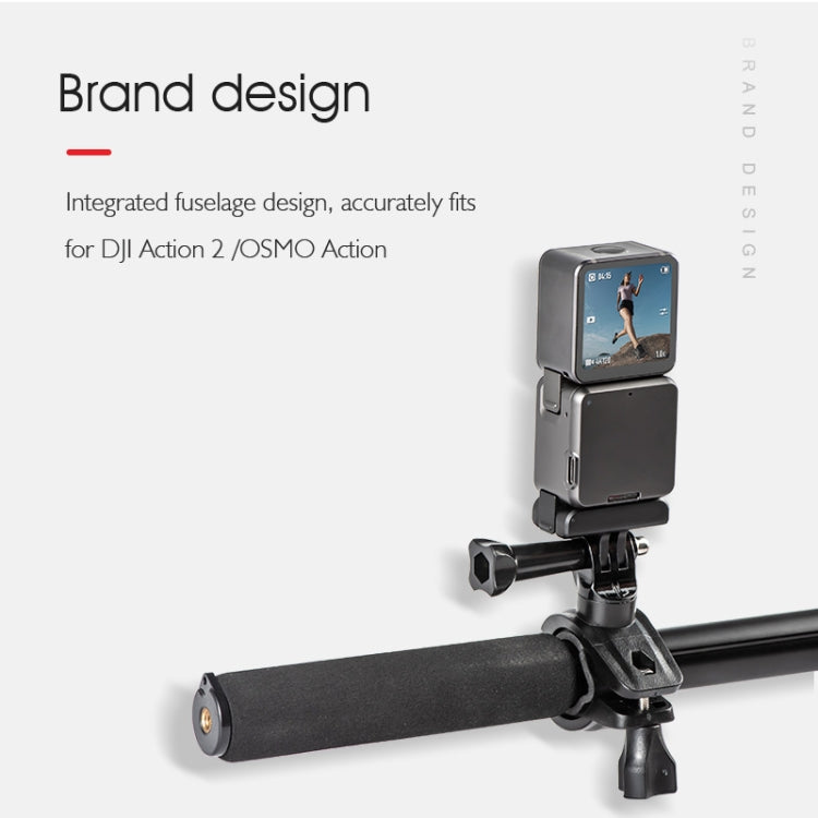 STARTRC Upgrade Bike Handlebar Fixed Mount Holder For DJI OSMO 360 / Action 3 / Action 2 / OSMO Action (Black) - HoMEdemic™ 