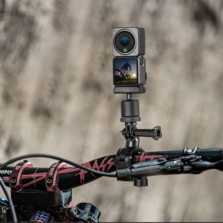 STARTRC Upgrade Bike Handlebar Fixed Mount Holder For DJI OSMO 360 / Action 3 / Action 2 / OSMO Action (Black) - HoMEdemic™ 