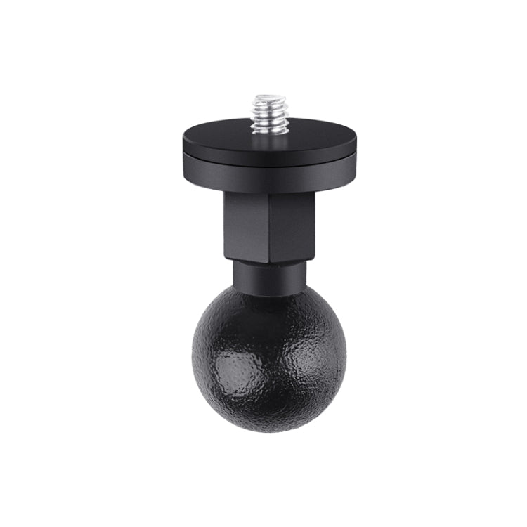 25mm 1/4 inch Screw ABS Ball Head Adapter Mount(Black) - HoMEdemic™ 