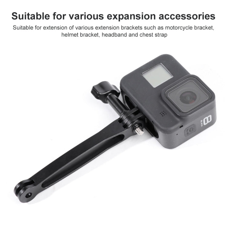 3 in 1 Joint Aluminum Extension Arm Grip Extenter for GoPro, Insta360, DJI and Other Action Cameras - HoMEdemic™ 