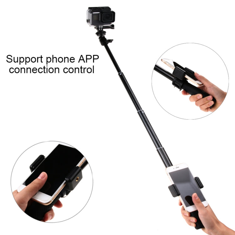 30-93cm Grip Foldable Tripod Holder Multi-functional Selfie Stick Monopod for GoPro, Insta360, DJI and Other Action Cameras, Phones - HoMEdemic™ 