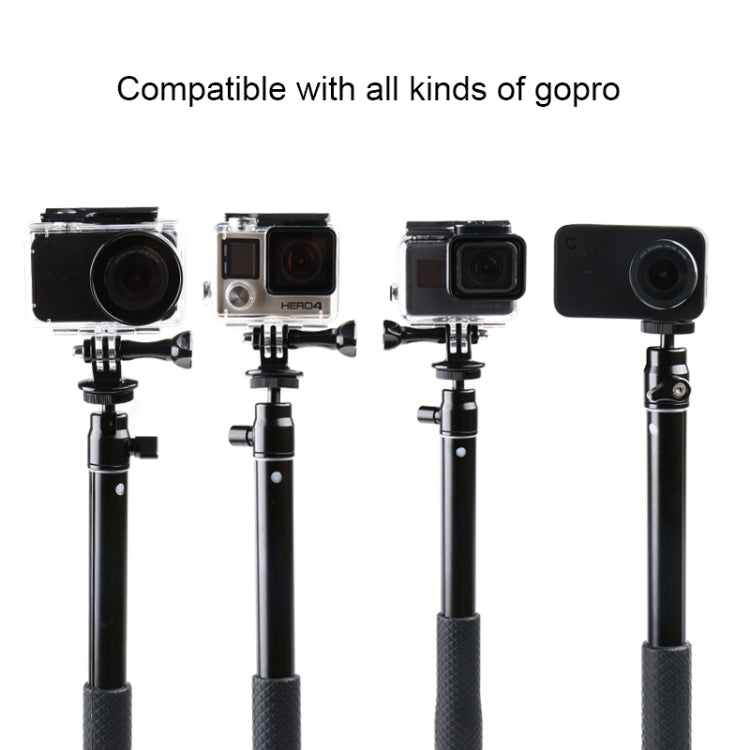 30-93cm Grip Foldable Tripod Holder Multi-functional Selfie Stick Monopod for GoPro, Insta360, DJI and Other Action Cameras, Phones - HoMEdemic™ 