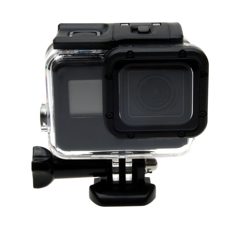 For GoPro  NEW HERO /HERO6  /5  30m Waterproof Housing Protective Case + Hollow Back Cover with Buckle Basic Mount & Screw, No Need to Disassemble Lens(GP413) - HoMEdemic™ 