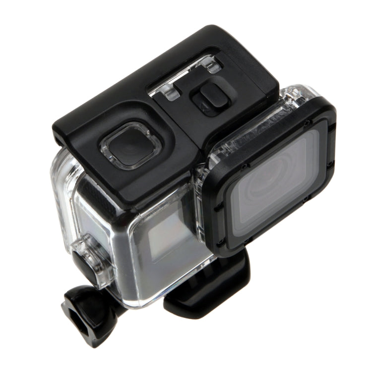 For GoPro  NEW HERO /HERO6  /5  30m Waterproof Housing Protective Case + Hollow Back Cover with Buckle Basic Mount & Screw, No Need to Disassemble Lens(GP413) - HoMEdemic™ 