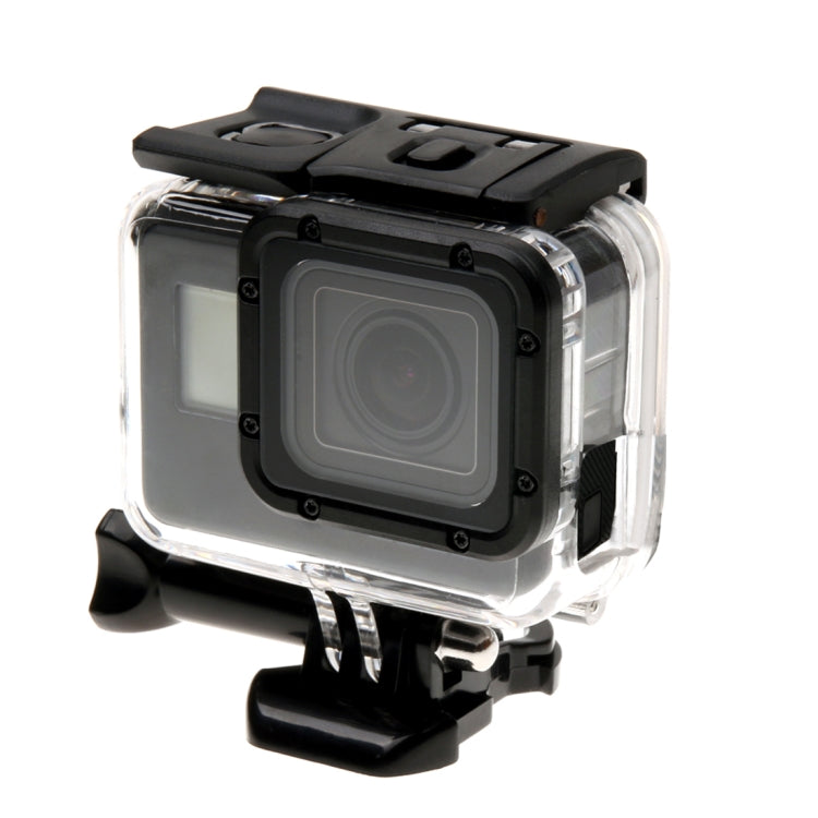 For GoPro HERO6 /5 Skeleton Housing Protective Case + Hollow Back Cover with Buckle Basic Mount & Screw, No Need to Disassemble Lens - HoMEdemic™ 