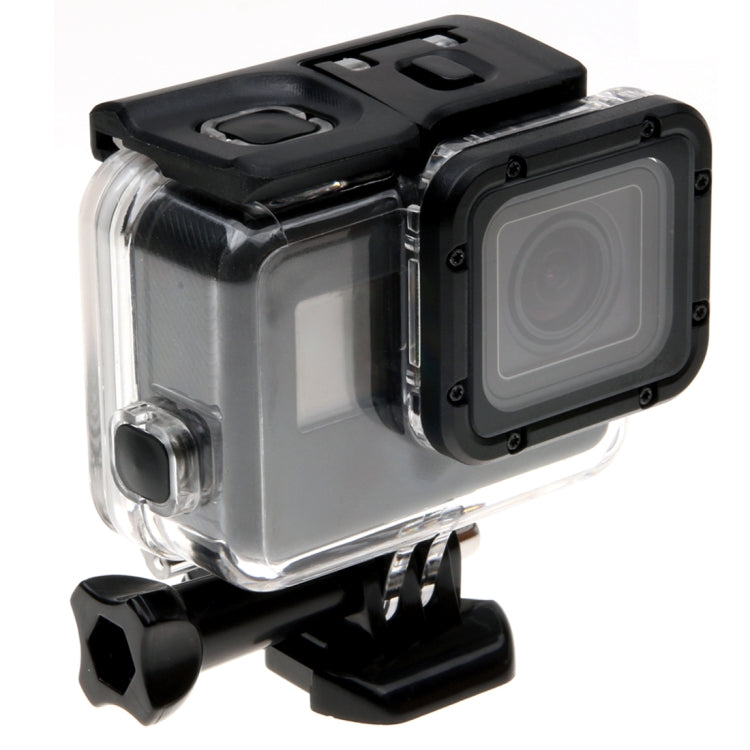 For GoPro HERO6 /5 Skeleton Housing Protective Case + Hollow Back Cover with Buckle Basic Mount & Screw, No Need to Disassemble Lens - HoMEdemic™ 