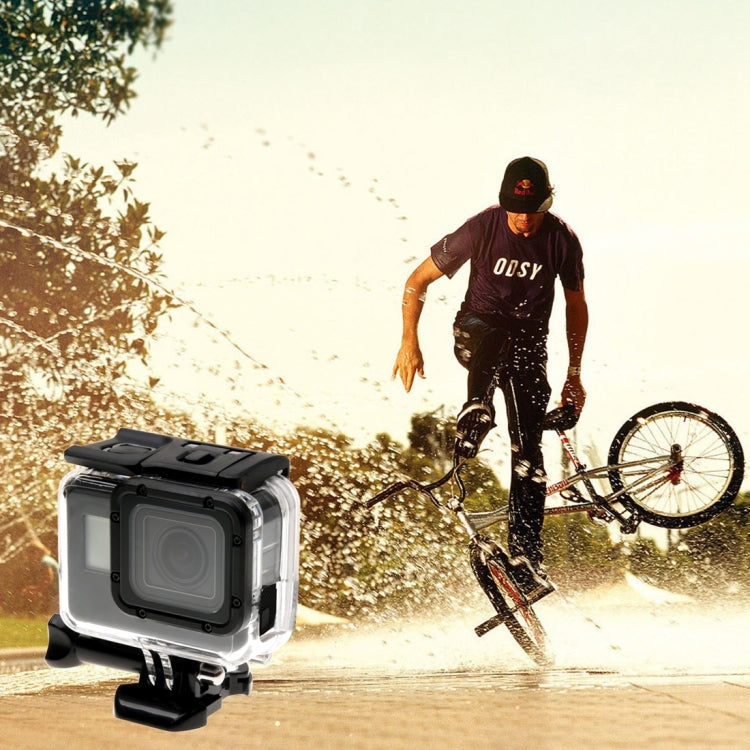 For GoPro HERO6 /5 Skeleton Housing Protective Case + Hollow Back Cover with Buckle Basic Mount & Screw, No Need to Disassemble Lens - HoMEdemic™ 