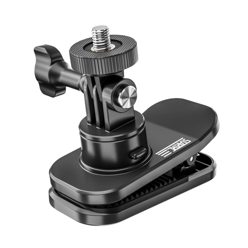 STARTRC 360 Degree Rotation Backpack Clip Magnetic Suction Mount (Black) - HoMEdemic™ 