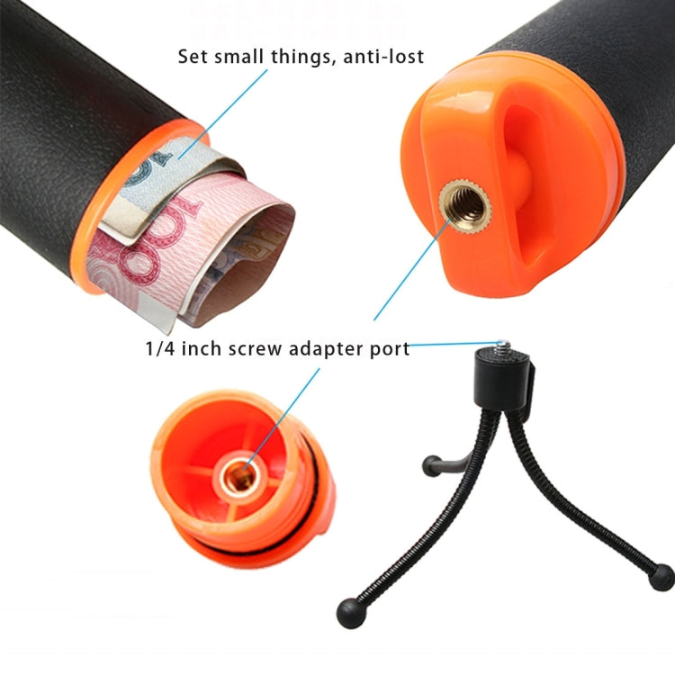 Floating Handle Grip with Tripod Holder & Adjustable Anti-lost Strap for GoPro, Insta360, DJI and Other Action Cameras - HoMEdemic™ 
