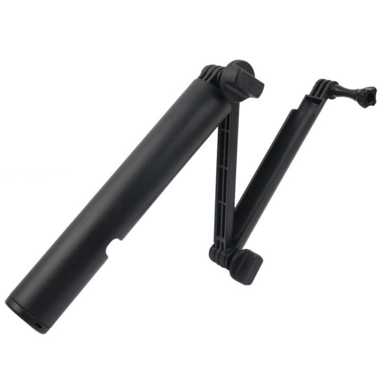 3-Way Monopod + Magic Mount Selfie Stick for GoPro, Insta360, DJI and Other Action Cameras, Length: 24.5-63cm(Black) - HoMEdemic™ 