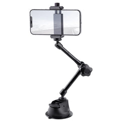 Single Suction Cup Articulating Friction Magic Arm Phone Clamp Mount, Single Suction Cup Magic Arm - HoMEdemic™ 
