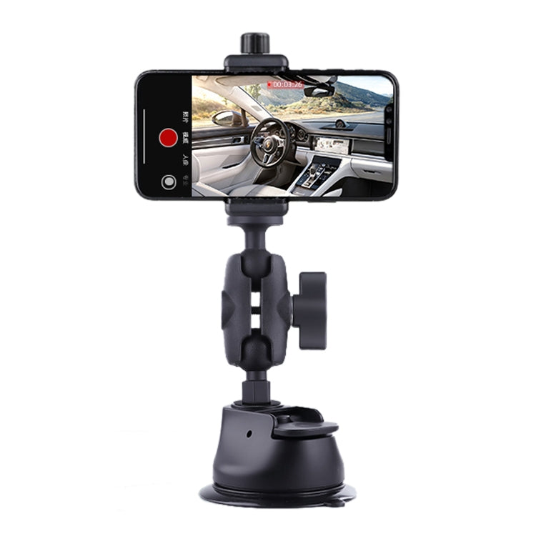 Single Suction Cup Connecting Rod Arm Phone Clamp Mount (Black) - HoMEdemic™ 