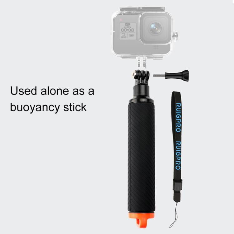Shutter Trigger + Floating Hand Grip Diving Buoyancy Stick with Adjustable Anti-lost Strap & Screw & Wrench for GoPro HERO8 Black - HoMEdemic™ 