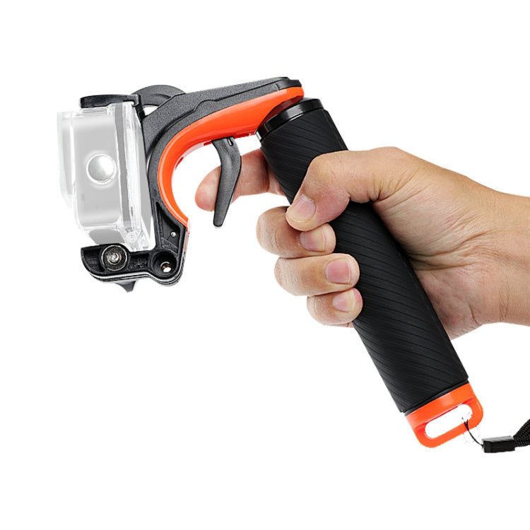 Shutter Trigger + Floating Hand Grip Diving Buoyancy Stick with Adjustable Anti-lost Strap & Screw & Wrench for GoPro HERO8 Black - HoMEdemic™ 