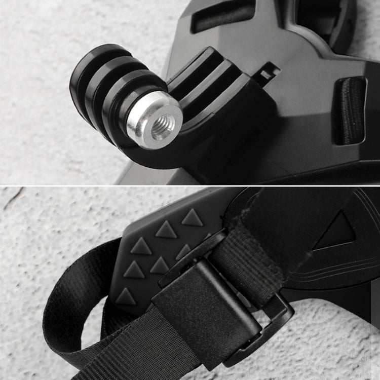 Helmet Belt Mount for GoPro, Insta360, DJI and Other Action Cameras(Black) - HoMEdemic™ 