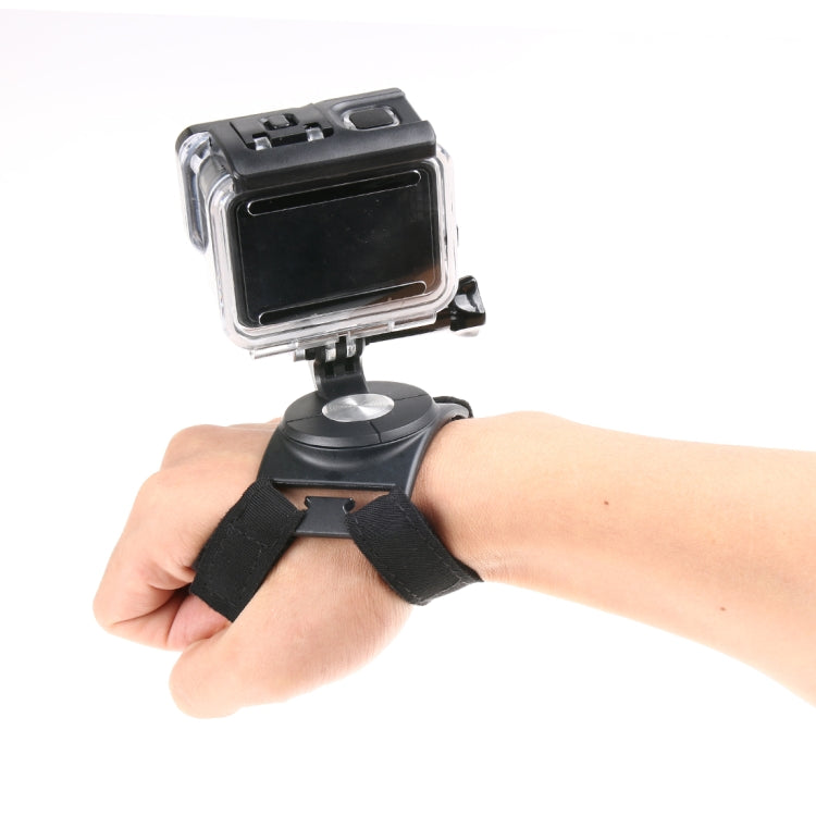 GP278 3 in 1 Hand Wrist Arm Leg Straps 360-degree Rotation Mount for GoPro, Insta360, DJI and Other Action Cameras(Black) - HoMEdemic™ 