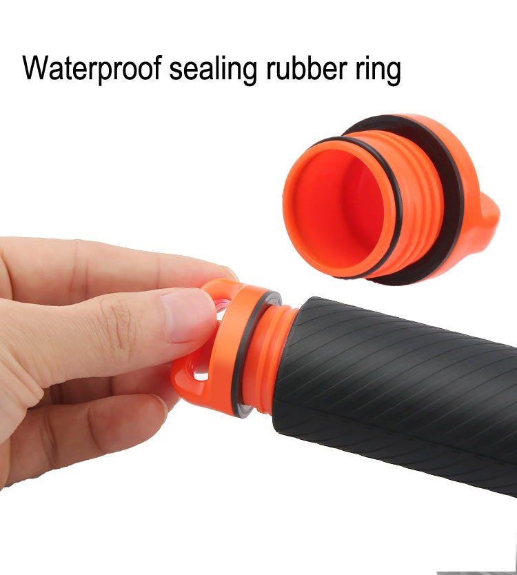 Shutter Trigger + Dome Port Lens Transparent Cover + Floating Hand Grip Diving Buoyancy Stick with Adjustable Anti-lost Strap & Screw & Wrench for GoPro HERO7 /6 /5 - HoMEdemic™ 