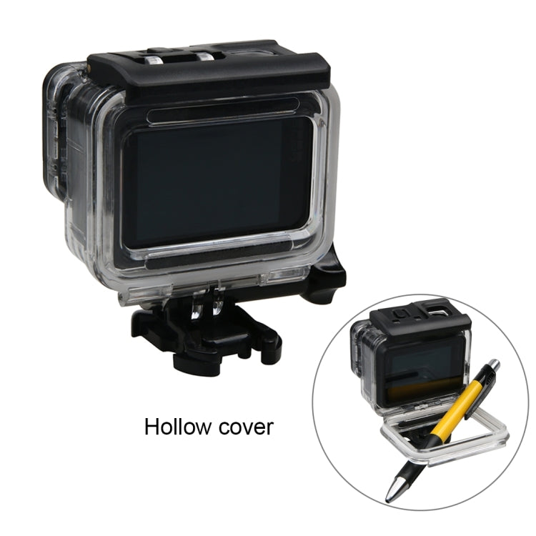 For GoPro HERO6 /5 Waterproof Housing Protective Case + Hollow Back Cover with Buckle Basic Mount & Screw - HoMEdemic™ 
