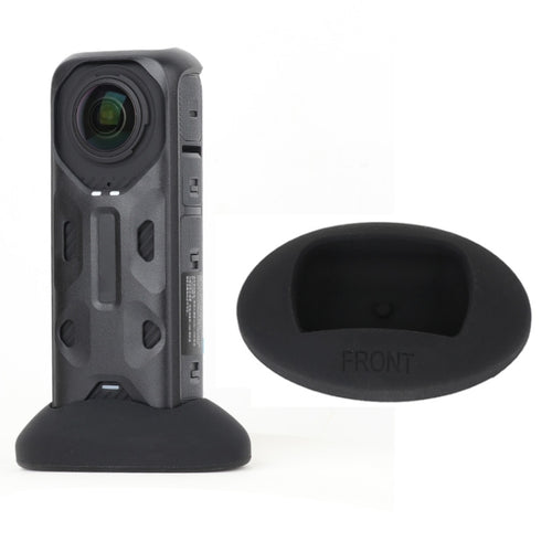 For Insta360 X4 Silicone Base Desktop Stand (Black) - HoMEdemic™ 