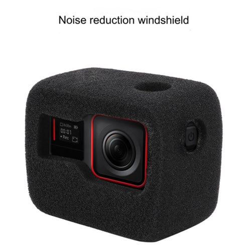 For Insta360 Ace Pro Sponge Foam Windshield Housing Case (Black) - HoMEdemic™ 