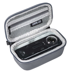 For Insta360 X4 STARTRC Camera Carry Case with Carabiner & Strap (Grey) - HoMEdemic™ 