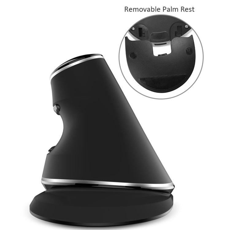 DELUX M618 Plus 2.4G 1600DPI Wireless Portable Vertical Ergonomic Mouse - HoMEdemic™ 
