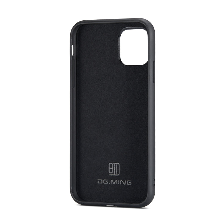 DG.MING M1 Series 3-Fold Multi Card Wallet  Back Cover Shockproof Case with Holder Function For iPhone 11 Pro(Coffee) - HoMEdemic™ 