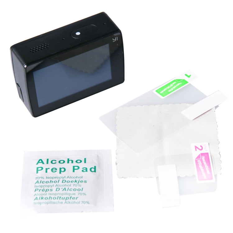 Ultra Clear LCD Screen Protector + Housing Glass Lens Protector Film for Xiaomi Xiaoyi II 4K Camera - HoMEdemic™ 