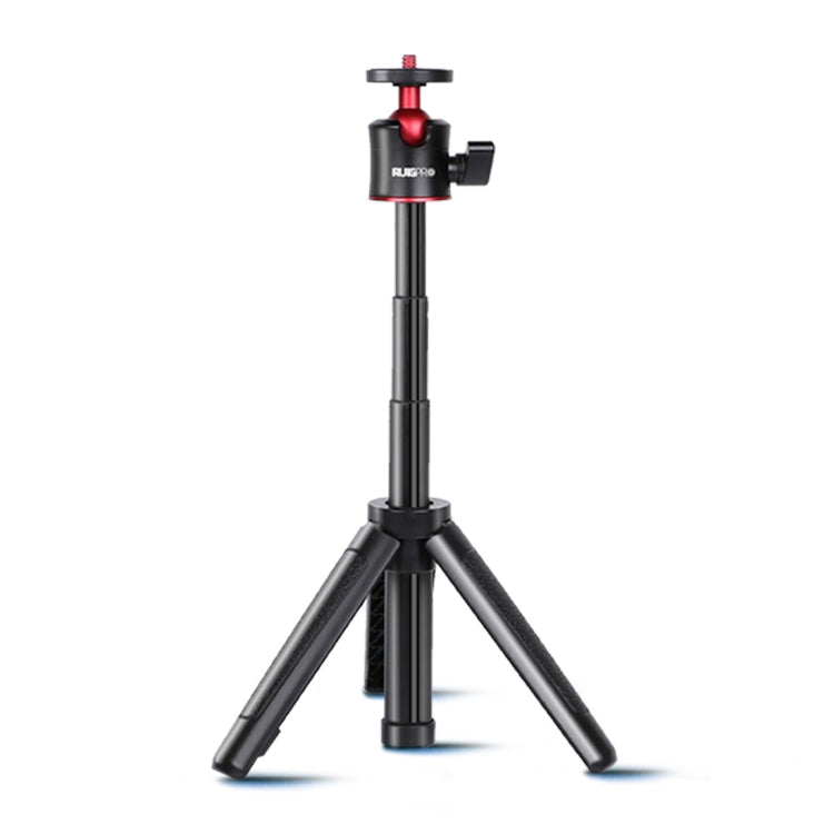 RUIGPRO Multi-functional Foldable Tripod Holder Selfie Monopod Stick with Ball Head & Phone Clamp & Bluetooth Remote Control for GoPro, Insta360, DJI and Other Action Cameras(Black) - HoMEdemic™ 