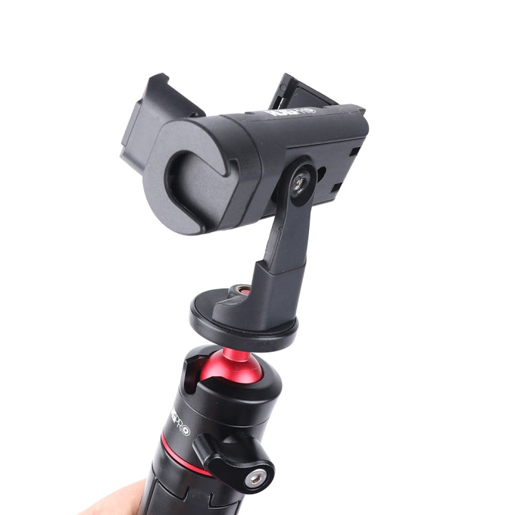 RUIGPRO Multi-functional Foldable Tripod Holder Selfie Monopod Stick with Ball Head & Phone Clamp & Bluetooth Remote Control for GoPro, Insta360, DJI and Other Action Cameras(Black) - HoMEdemic™ 