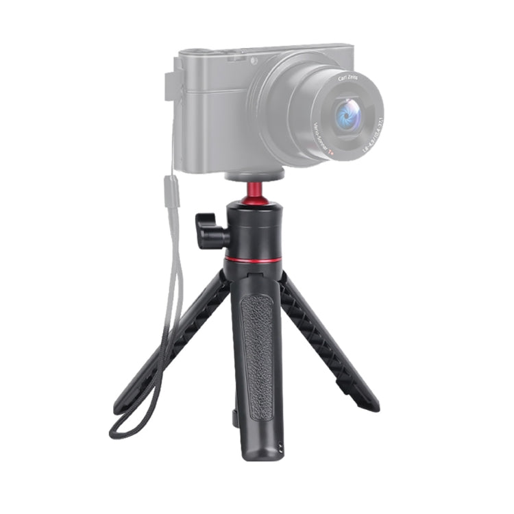RUIGPRO Multi-functional Foldable Tripod Holder Selfie Monopod Stick with Ball Head & Phone Clamp & Bluetooth Remote Control for GoPro, Insta360, DJI and Other Action Cameras(Black) - HoMEdemic™ 