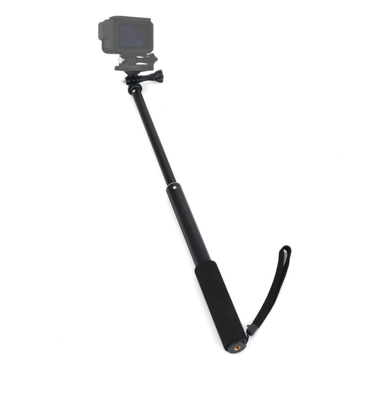 Universal Aluminum Alloy Selfie Stick with Adapter, Length: 25-75cm(Black) - HoMEdemic™ 