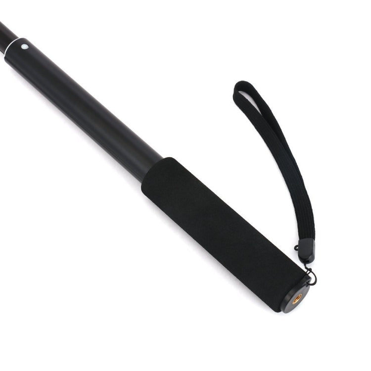 Universal Aluminum Alloy Selfie Stick with Adapter, Length: 25-75cm(Black) - HoMEdemic™ 