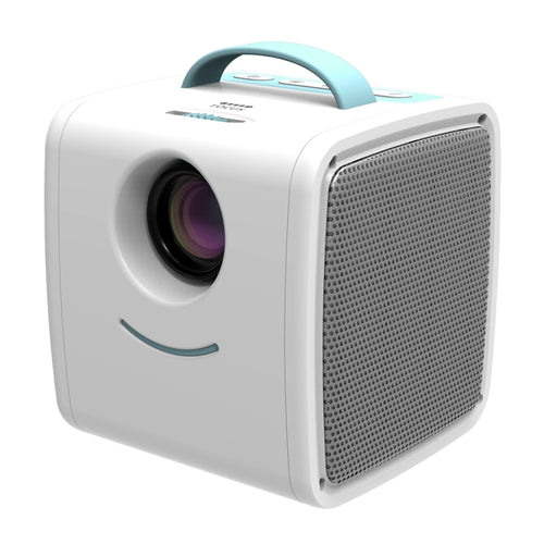 W-S1 10W Children Video Projector 30 Lumens HD 1080P LCD Technology, Support AV / USB / Mini SD Card / HDMI / Audio - HoMEdemic™ 