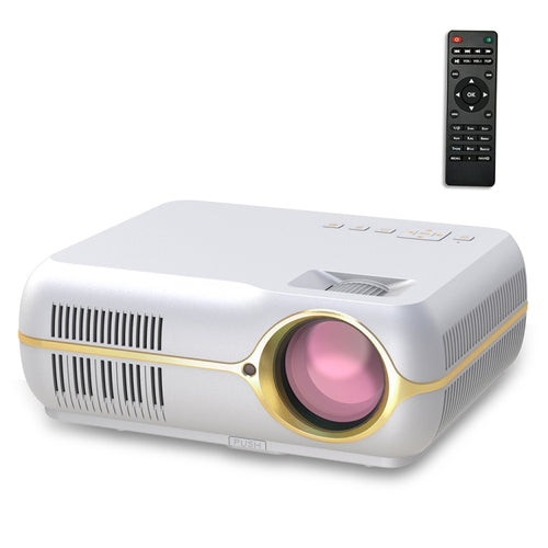 DH-A10 5.8 inch LCD Screen 4200 Lumens 1280 x 800P HD Smart Projector with Remote Control,Android 6.0 OS, Support WiFi, Bluetooth,HDMIx2, USBx2, VGA, AV IN/RCA, RJ45, LAN - HoMEdemic™ 