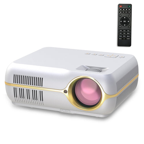 DH-A10B 5.8 inch LCD Screen 4200 Lumens 1280 x 800P HD Smart Projector with Remote Control, Support HDMIx2, USBx2, VGA, AV IN/RCA, RJ45 - HoMEdemic™ 