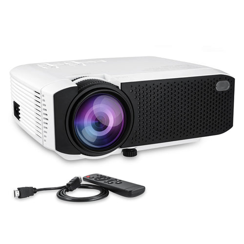 E400 1600 Lumens 1280x720 720P Portable HD LED Smart Projector Children Projector (Basic Edition) - HoMEdemic™ 