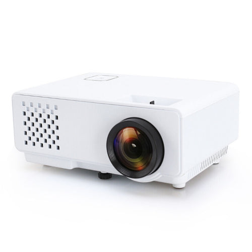 RD-810 800*768 1200 Lumens Mini LED Projector HD Home Theater with Remote Controller ,Support USB + VGA + HDMI + AV - HoMEdemic™ 