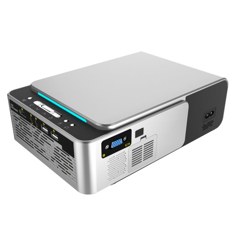 T6 2000ANSI Lumens Mini Theater Projector, Android 7.1 RK3128 Quad Core, 1GB+8GB, US Plug