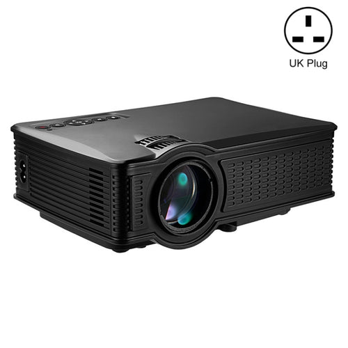 LY-40 1800 Lumens 1280 x 800 Home Theater LED Projector with Remote Control, UK Plug - HoMEdemic™ 