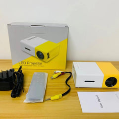 YG300 400LM Portable Mini Home Theater LED Projector with Remote Controller, Support HDMI, AV, SD, USB Interfaces - HoMEdemic™ 