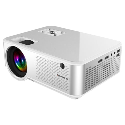 Cheerlux C9 1280x720 720P HD Smart Projector, Support HDMI x 2 / USB x 2 / VGA / AV - HoMEdemic™ 