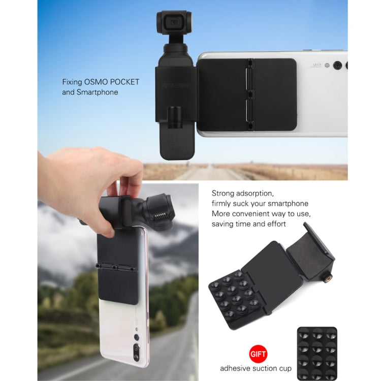 Sunnylife OP-ZJ060 Folding Sucker Holder for DJI OSMO Pocket - HoMEdemic™ 