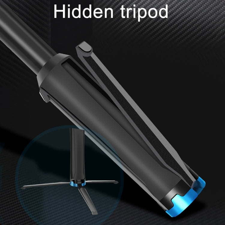 RUIGPRO One-piece Handheld Tripod Selfie Stick Telescopic Monopod Mount for GoPro, Insta360, DJI and Other Action Cameras(Black) - HoMEdemic™ 