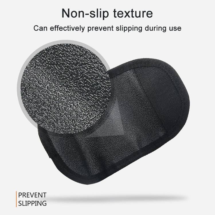 RUIGPRO Hook and Loop Fastener Backpack Rec-Mounts Clip Clamp Mount with Screw for GoPro, Insta360, DJI and Other Action Cameras(Black) - HoMEdemic™ 