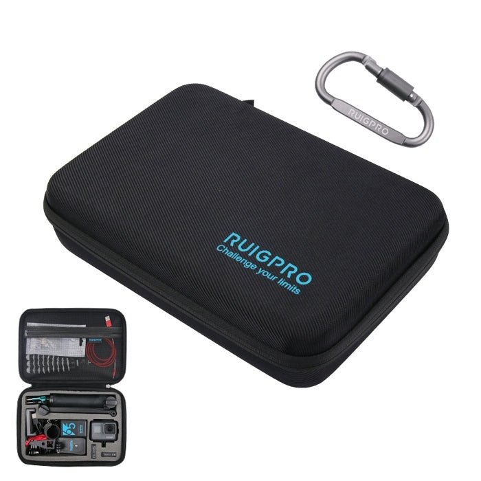 RUIGPRO Shockproof Waterproof Portable Case Box for DJI Osmo Action, Size: 28cm x 19.7cm x 6.8cm(Black) - HoMEdemic™ 