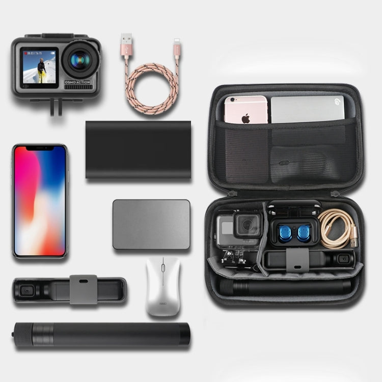 RUIGPRO Shockproof Waterproof Portable Case Box for DJI Osmo Action, Size: 33.5cm x 22.7cm x 6.3cm(Black) - HoMEdemic™ 